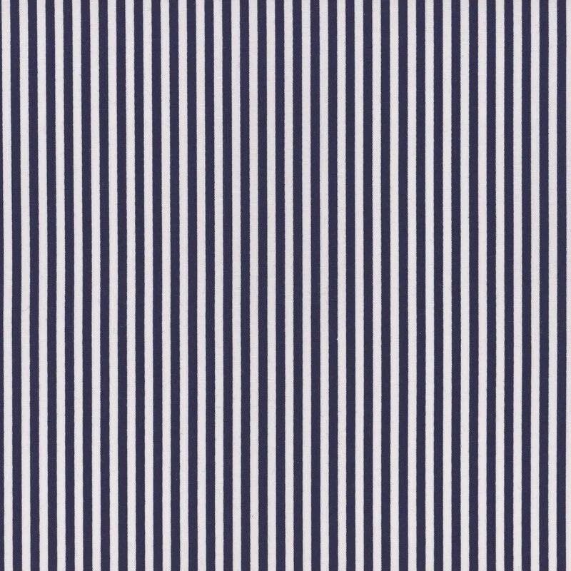 Riley Blake Stripes - Navy