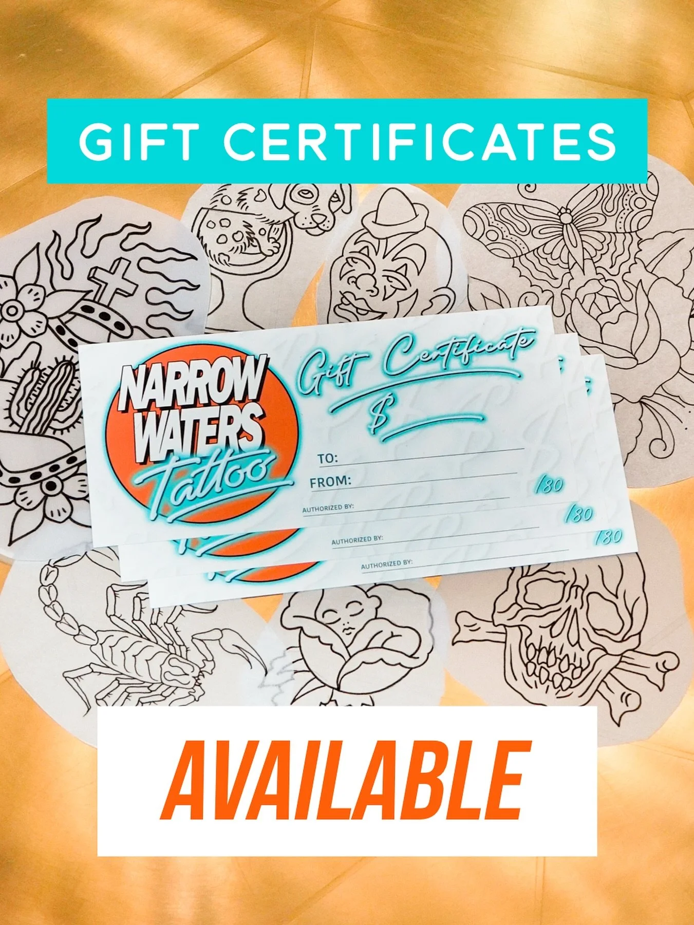 With the holidays fast approaching, we wanted to remind everyone that we have gift certificates available! A great stocking stuffer or a nice present for those hard to shop for. ***AVAILABLE IN ANY DENOMINATION*** Come by the shop and pick one up tod