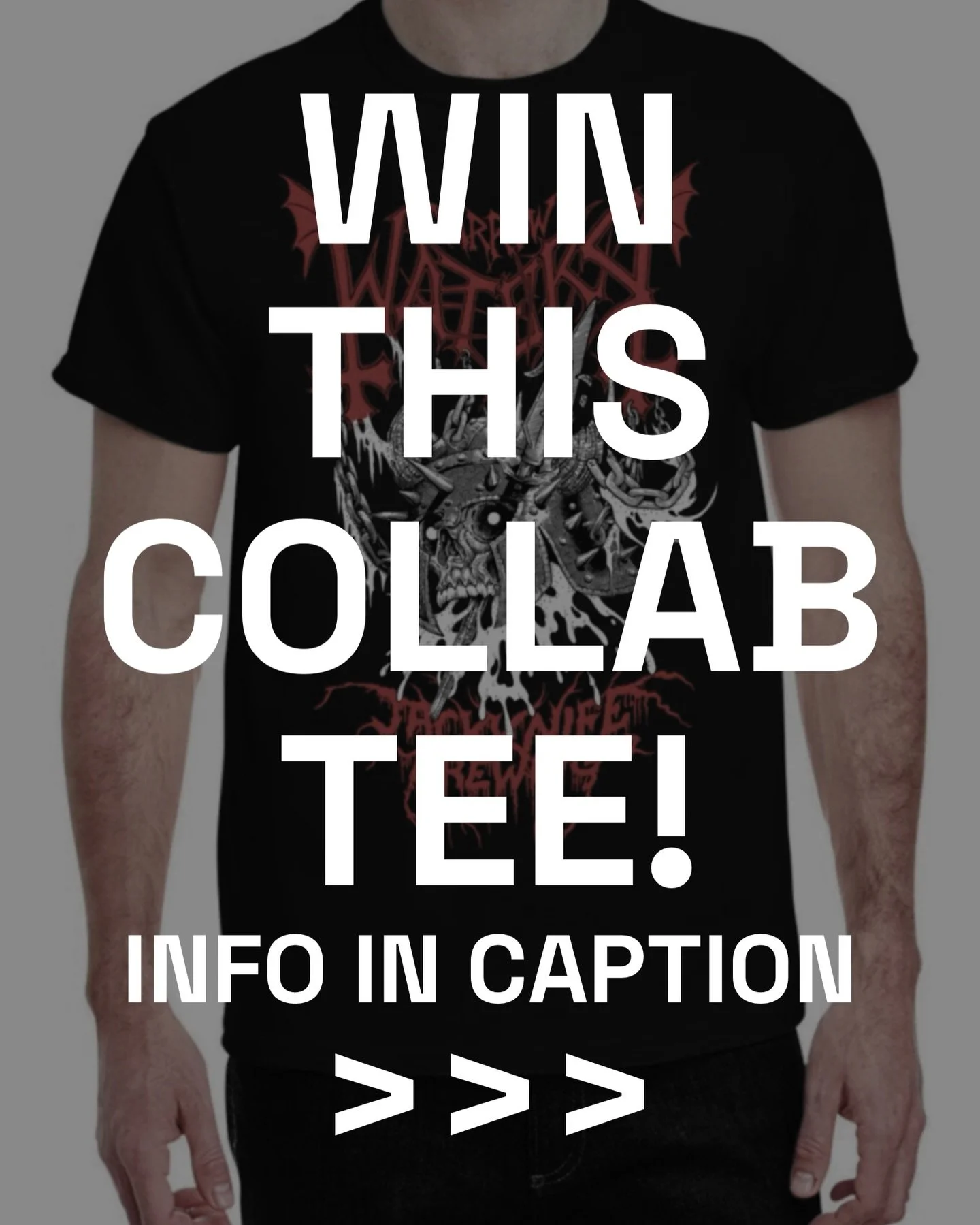 You could be the first to own this New LIMITED EDITION collab Tshirt! 

Follow BOTH
@jackknifebrewing
@narrowwaterstattoo

SHARE this post to your story AND TAG US so we can see your entry
Sorry, public accounts ONLY (if you&rsquo;re private we can&r