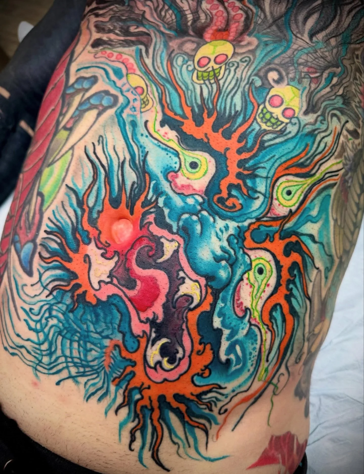 Mahakala by @brianjouberttattoos To book with Brian, message him directly.

#kelowna #kelownatattoo #okanagantattoo #mahakala