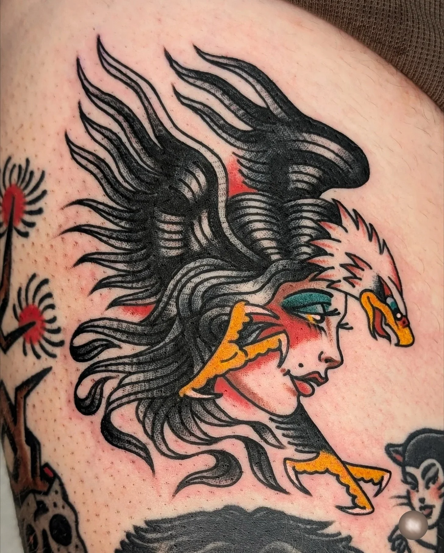 Eagle lady by @sir.fry To book with Tristen, message him directly.