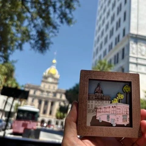 Savannah City Hall // Trolley