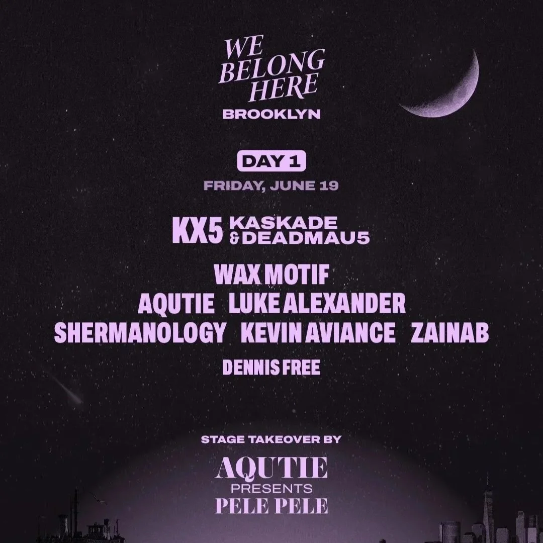 Tickets: AQUTIE’s Pele Pele Stage @ We Belong Here Festival, Brooklyn
