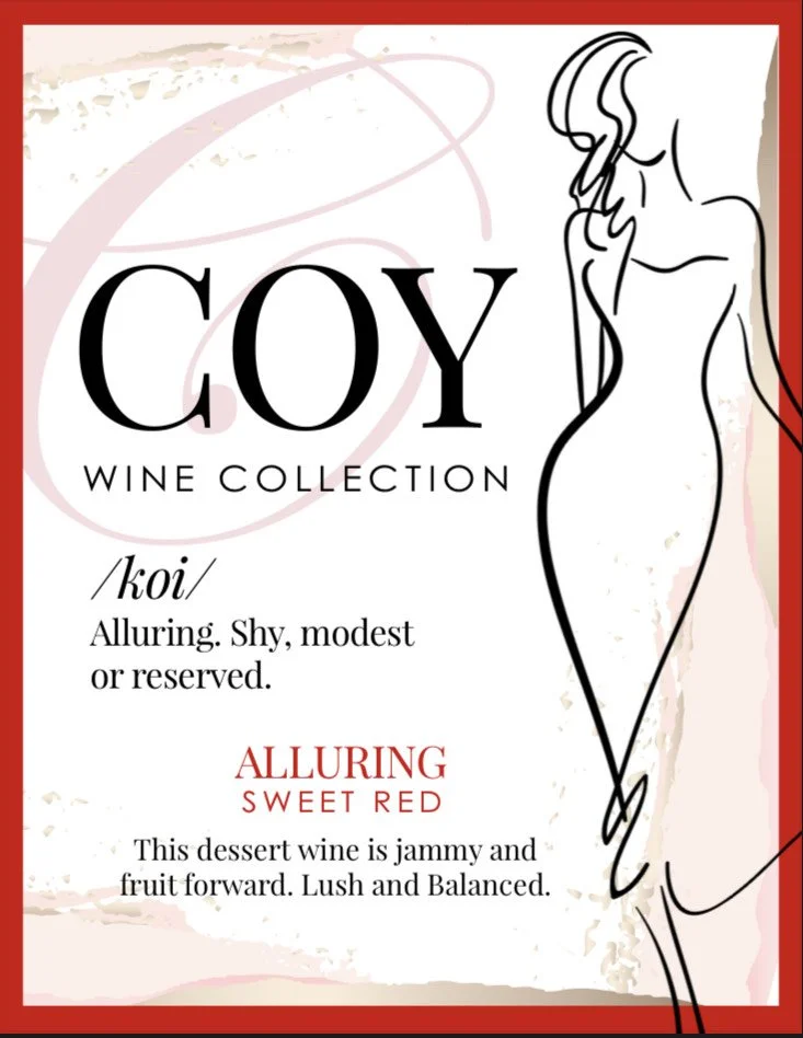 Alluring Sweet Red — Coy Wine Collection