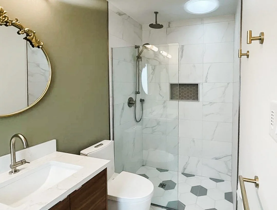 Project Mercer curbless shower