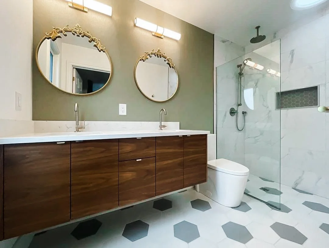 Project Mercer full bathroom renovation