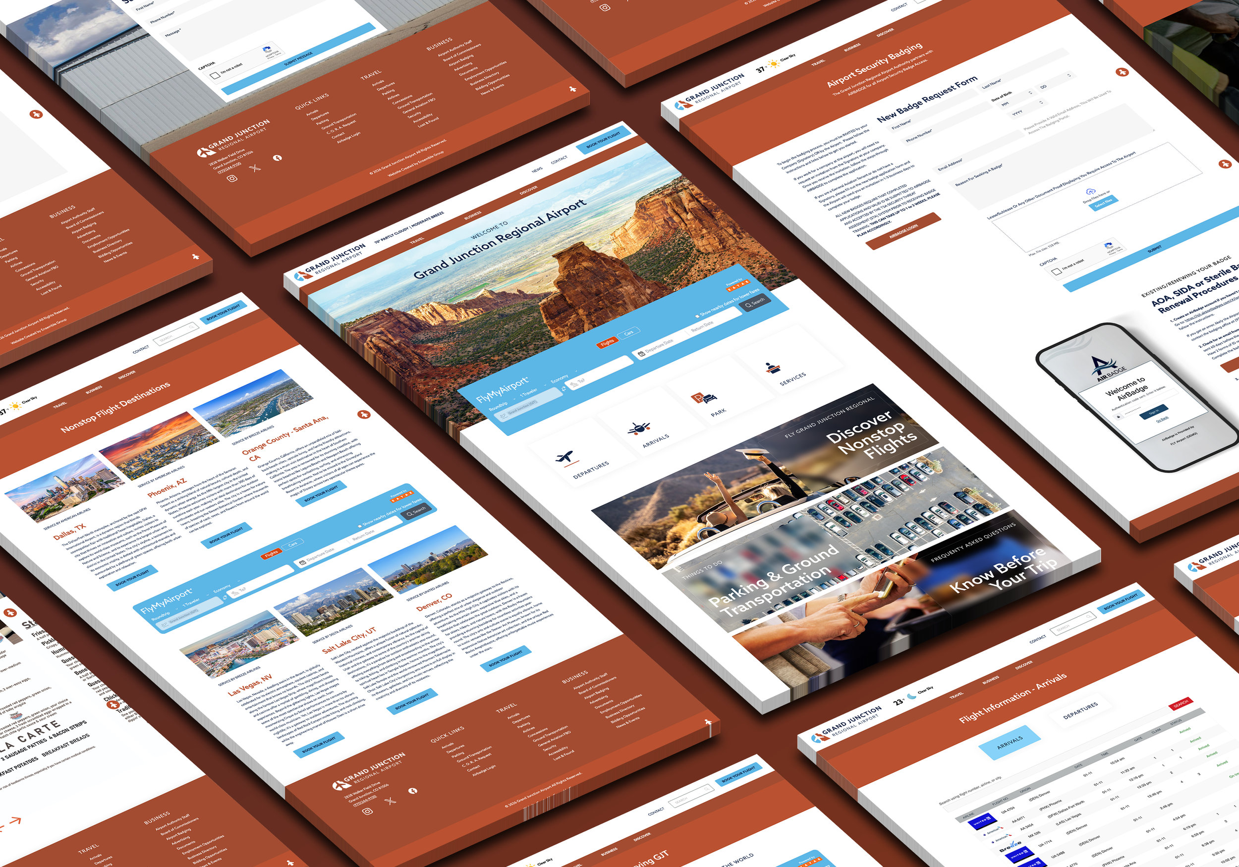 Website Redesign | Grand Junction Regional Airport