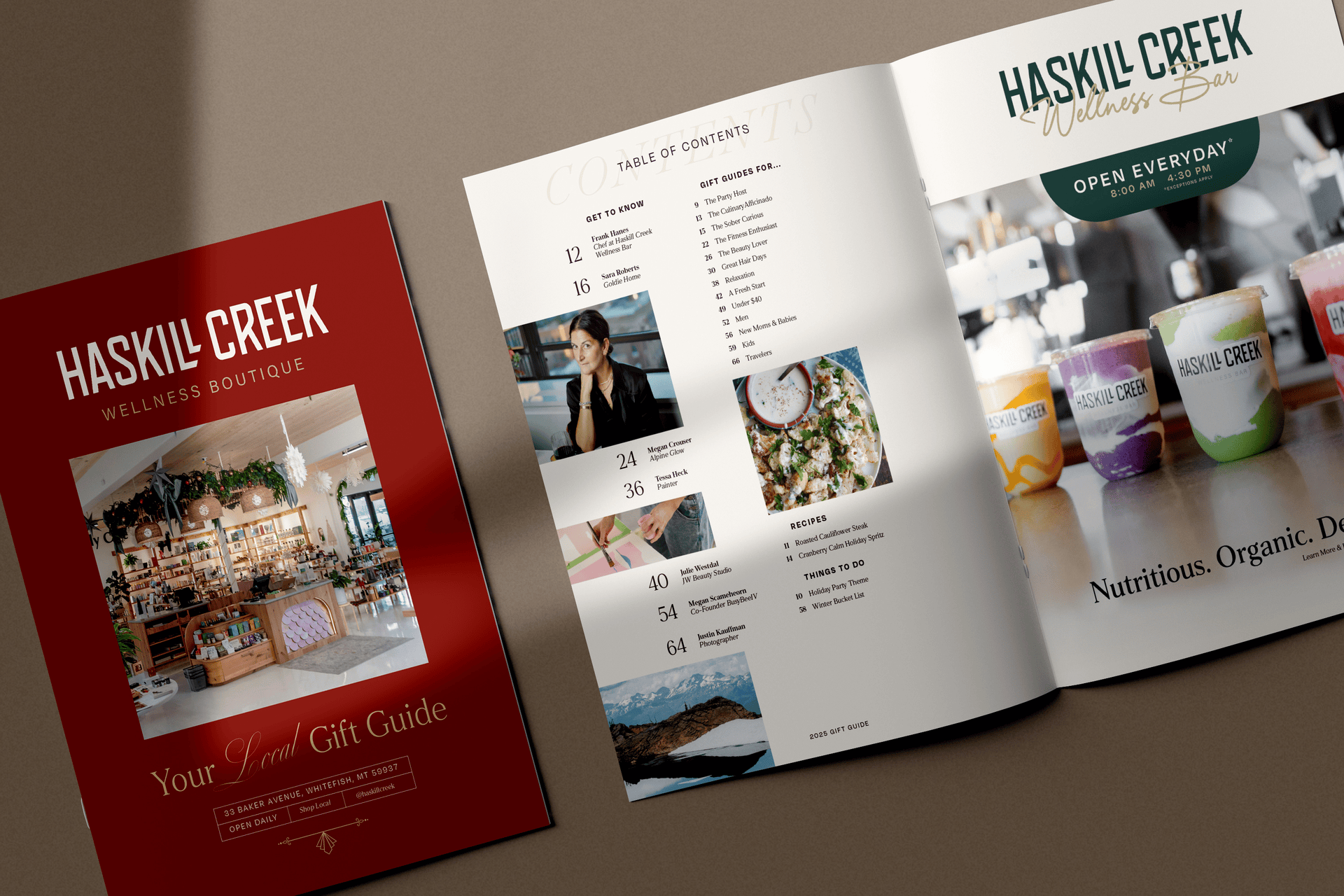 Direct Mail Catalog | Haskill Creek Holidays 2025
