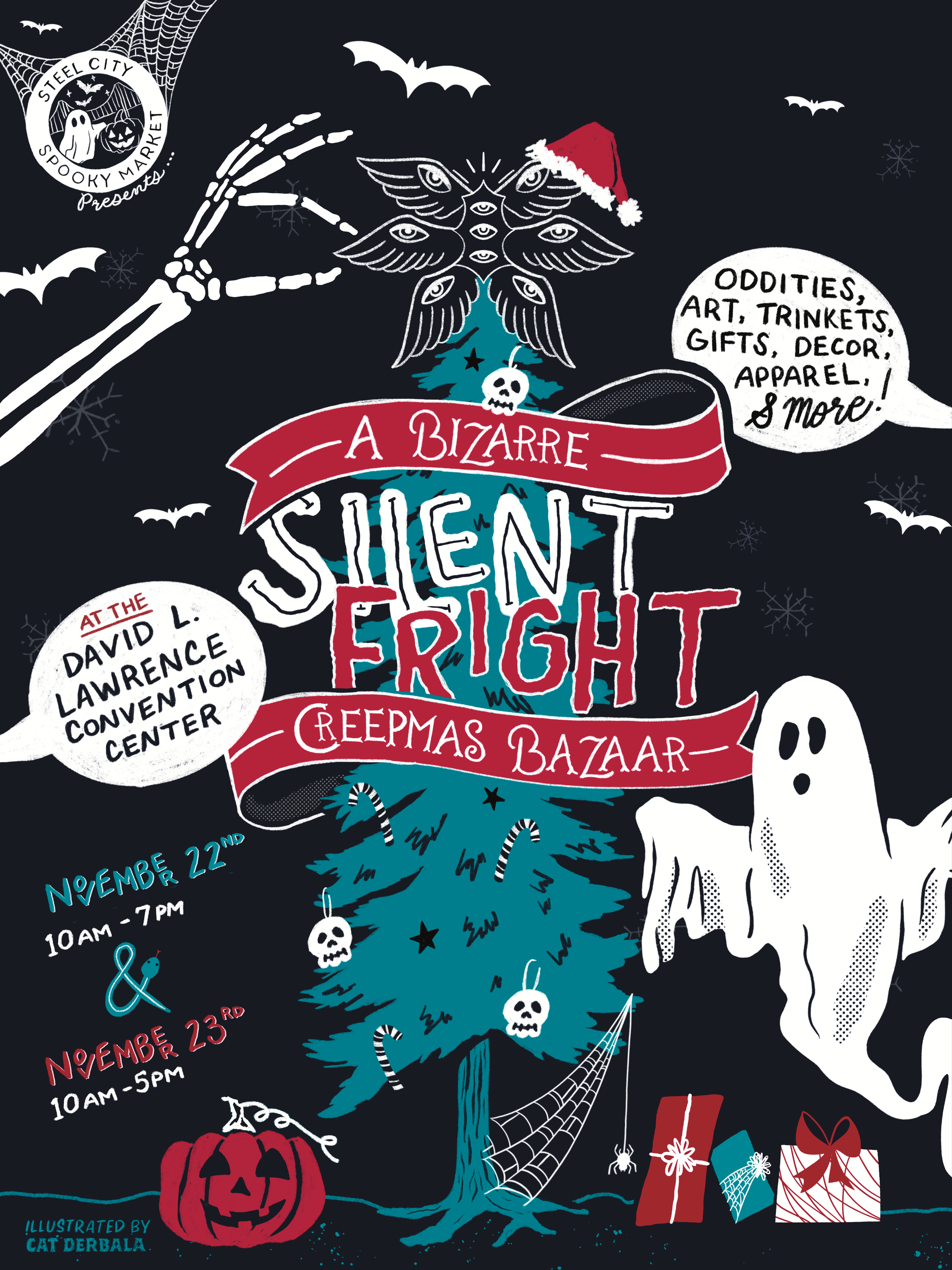 Illustration | SCSM Silent Fright Poster