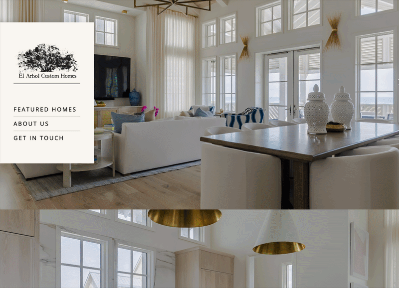 Web Design | El Arbol Custom Homes