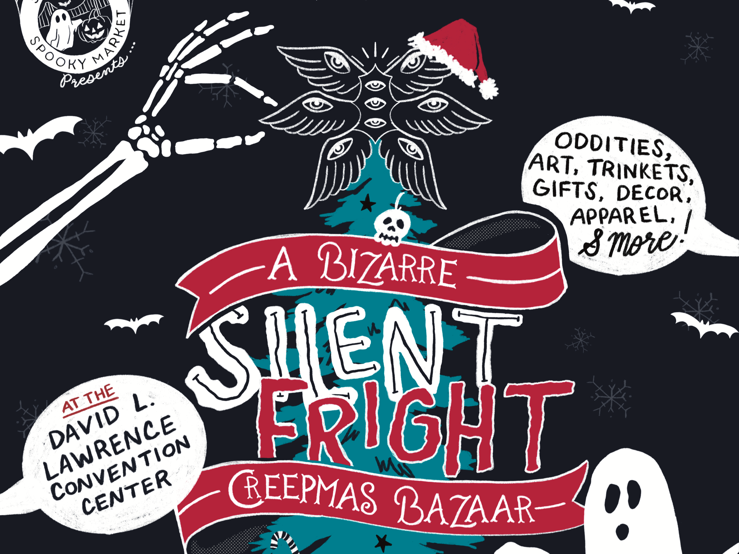 Illustration | SCSM Silent Fright Poster