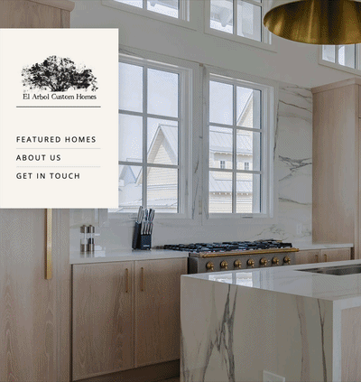 Website Design | El Arbol Custom Homes (Copy)