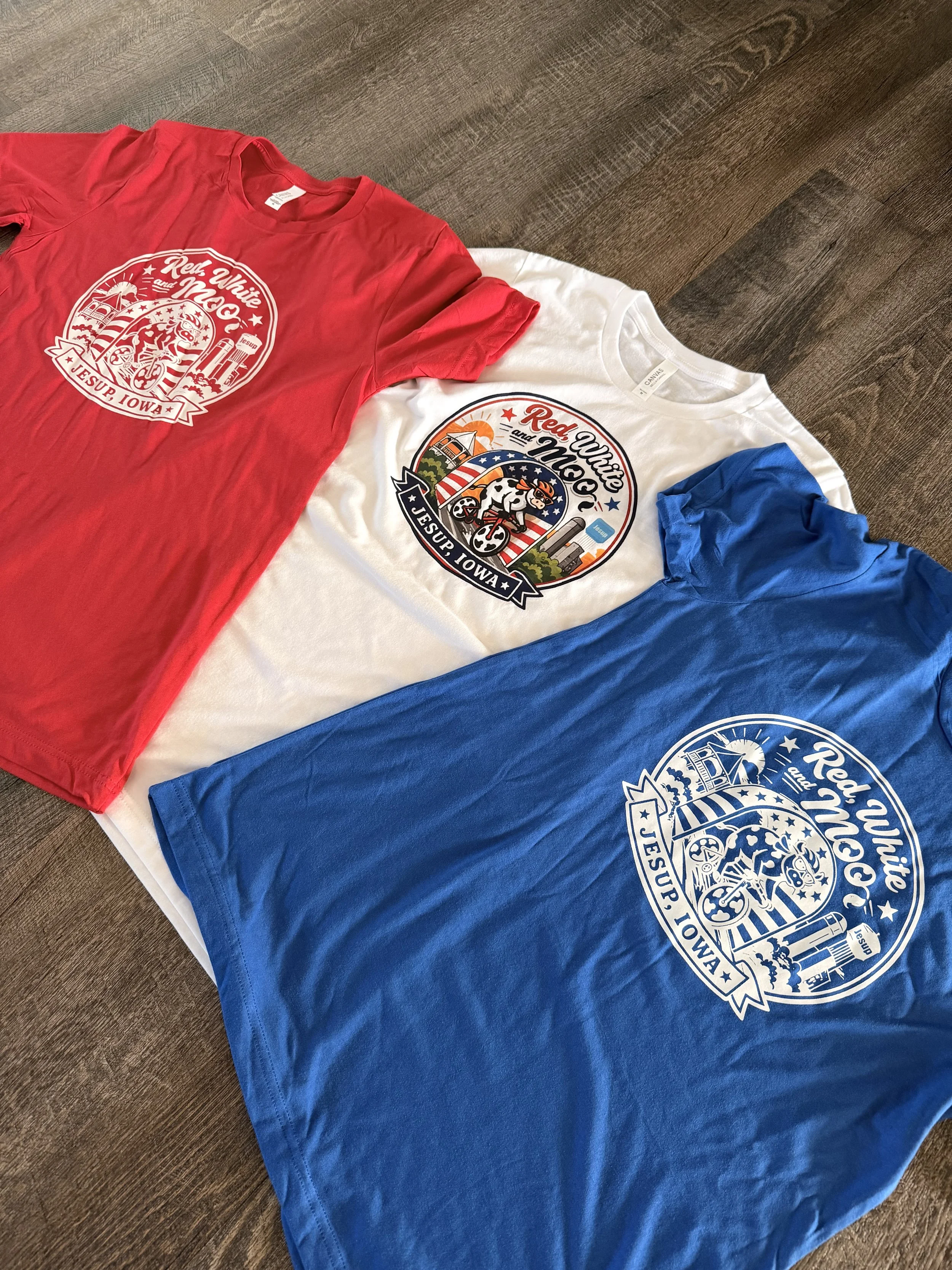 Red White and Moo T-Shirt