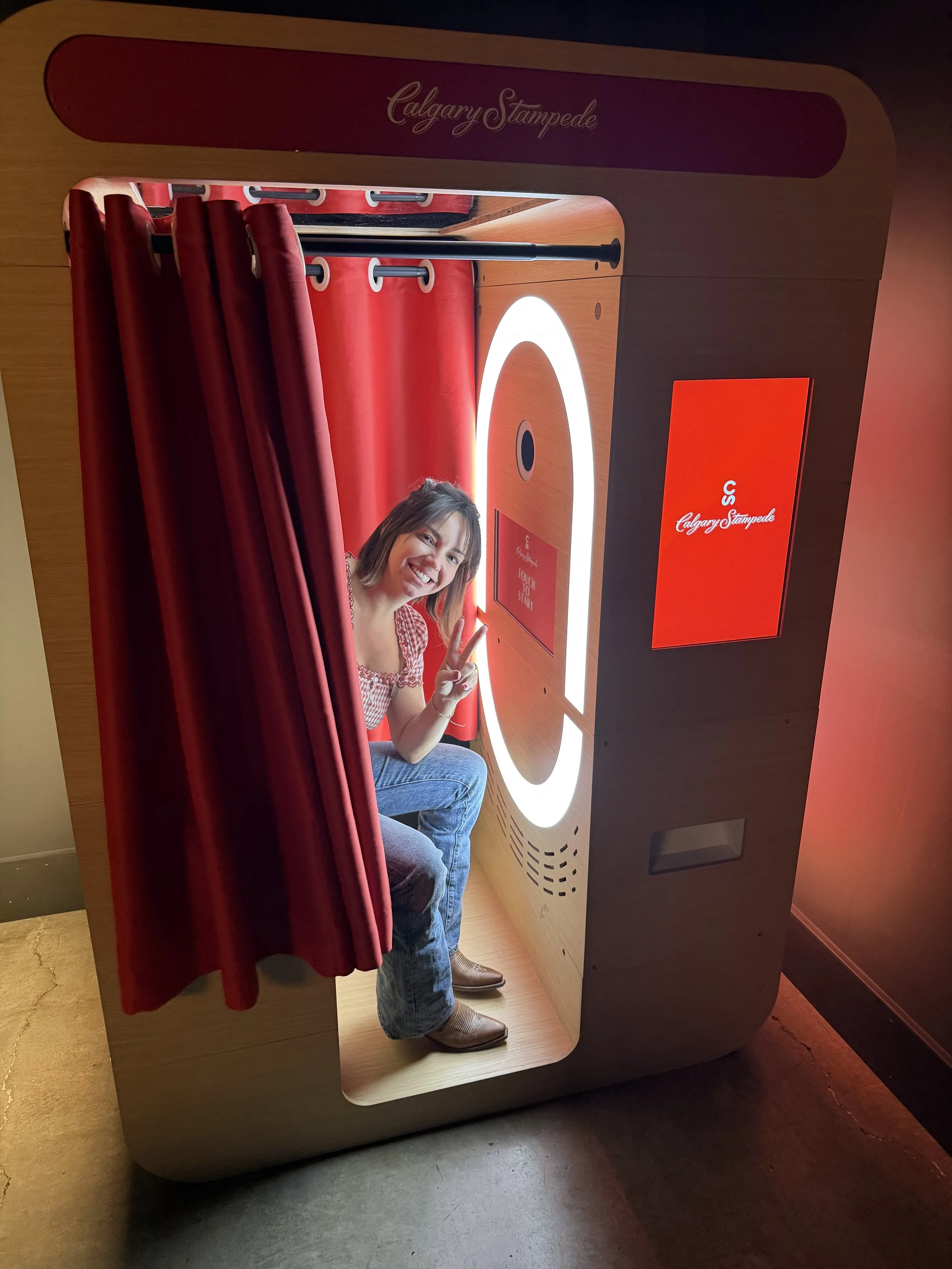 Calgary Stampede Photo Booth Activation