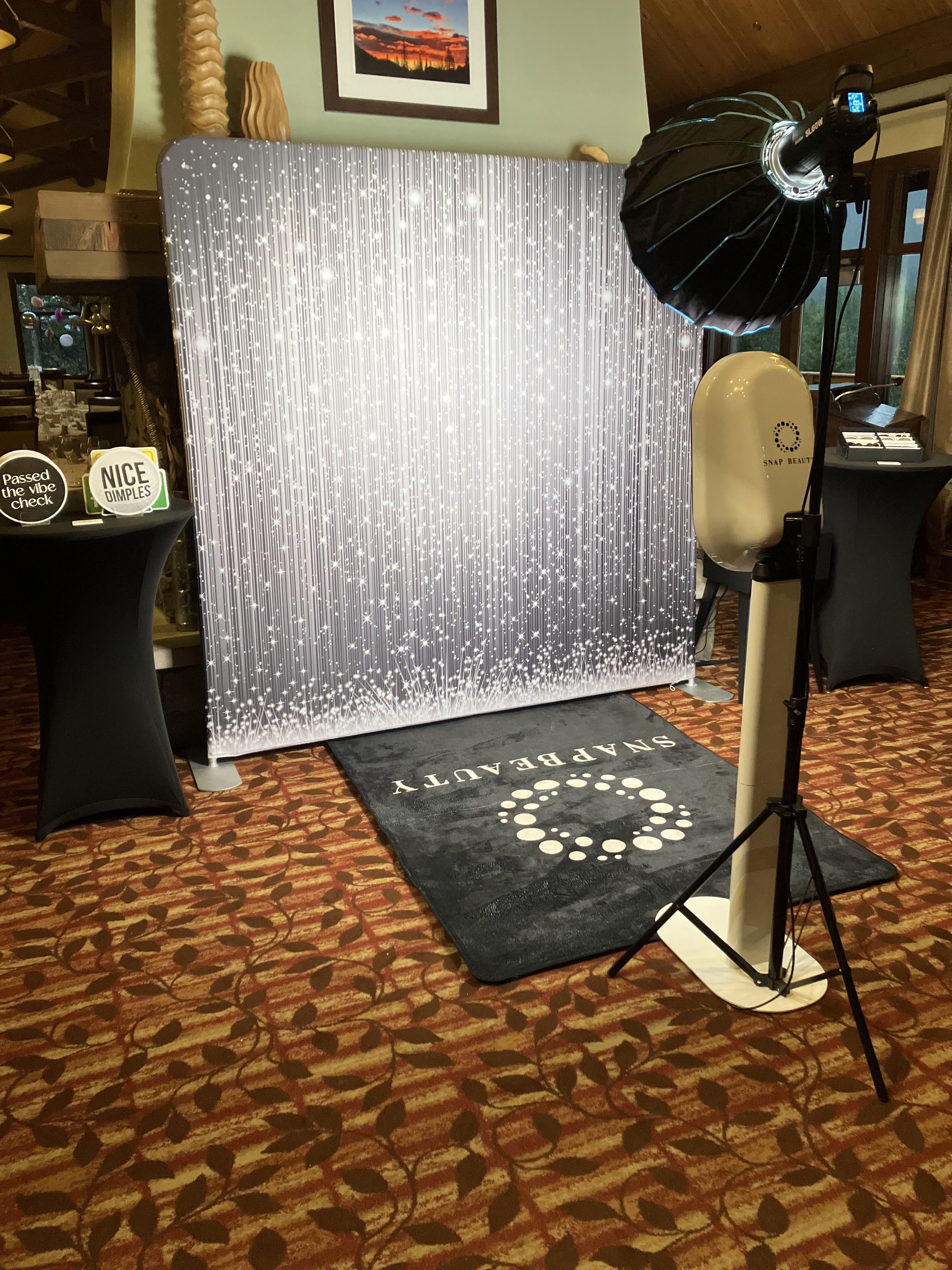 Salsa Photo Booth at Stewart Creek in Canmore