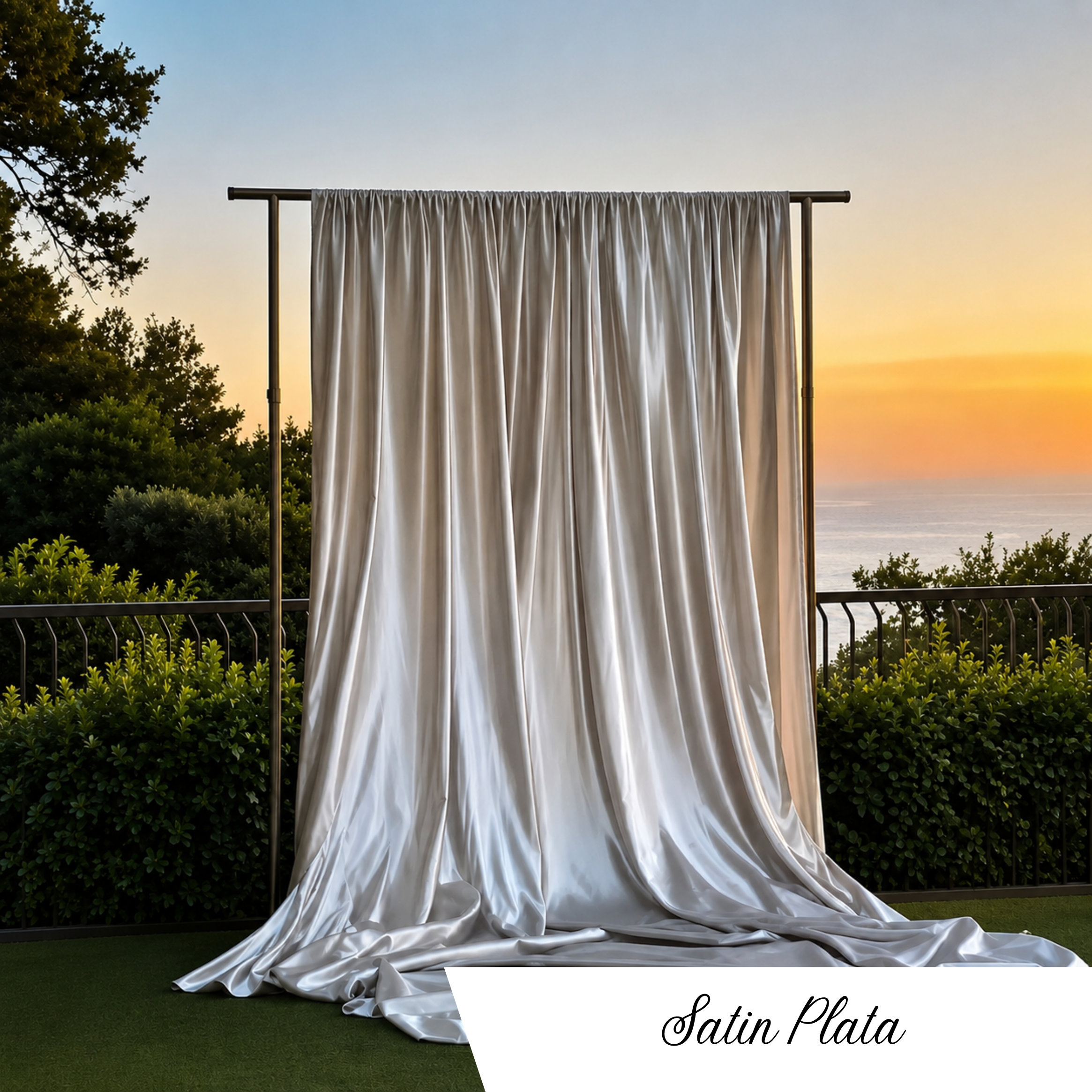 Satin Plata