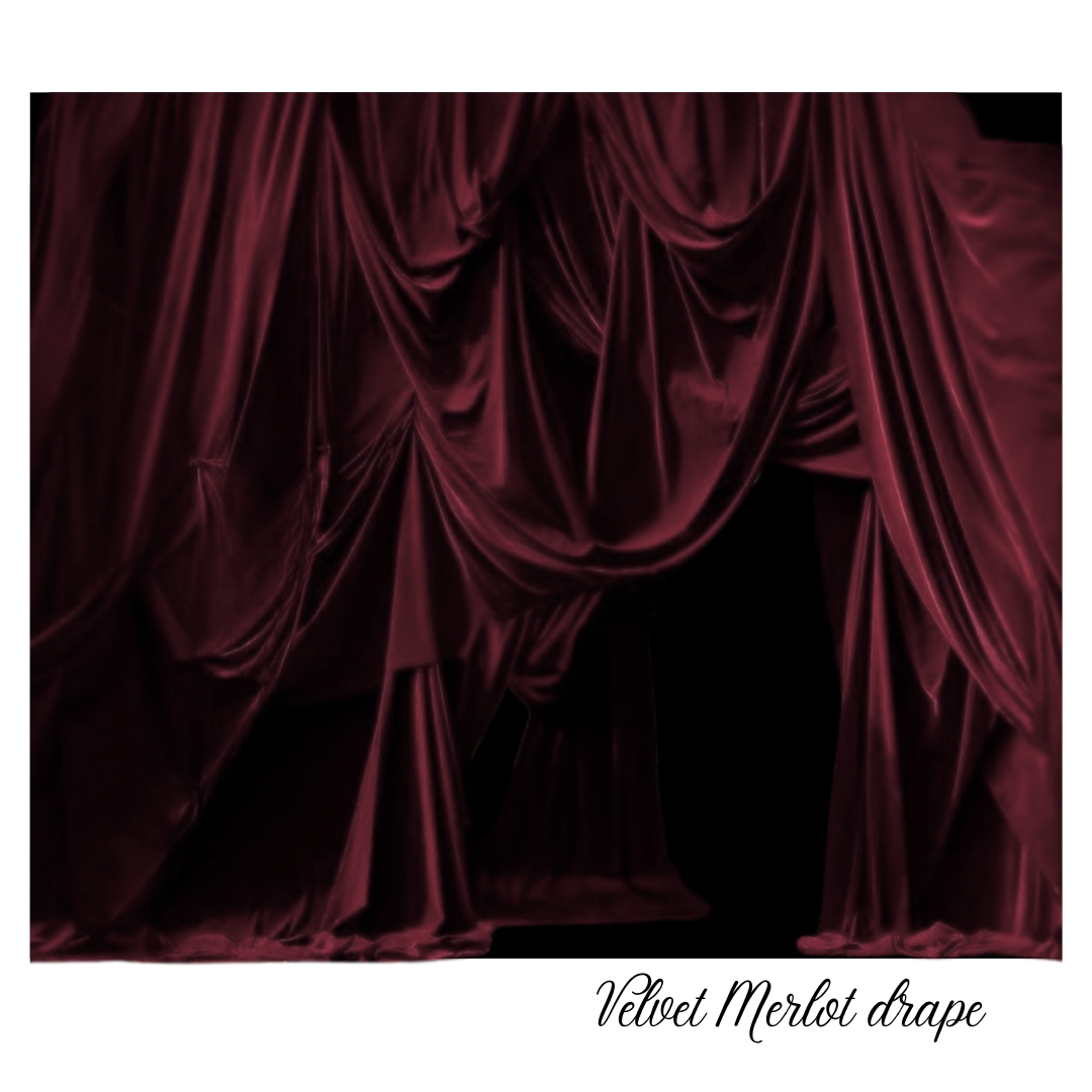 Velvet Merlot Drape