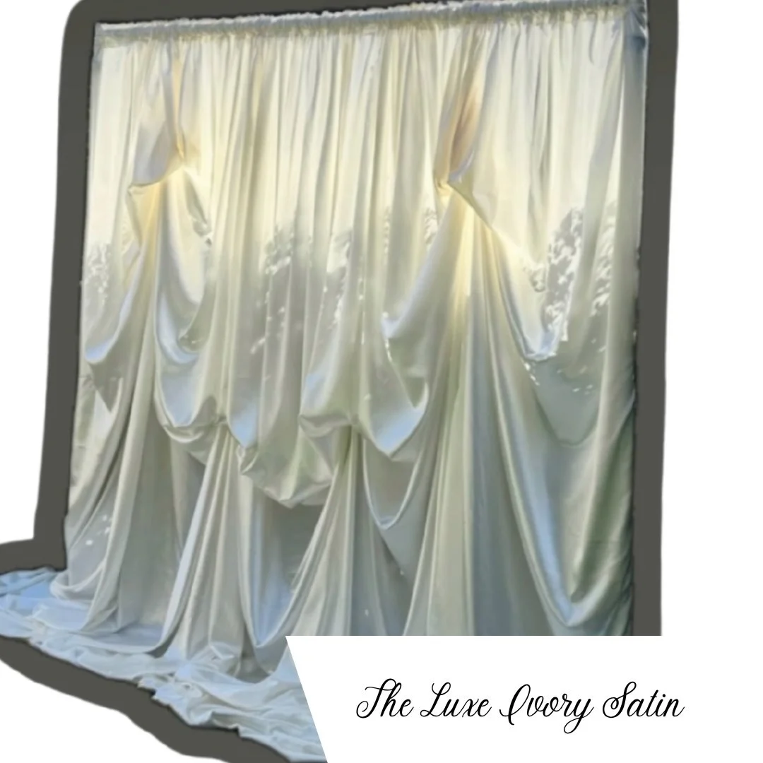 The Luxe Ivory Satin