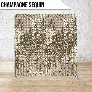 Champagne Sequin Photo Booth Backdrop