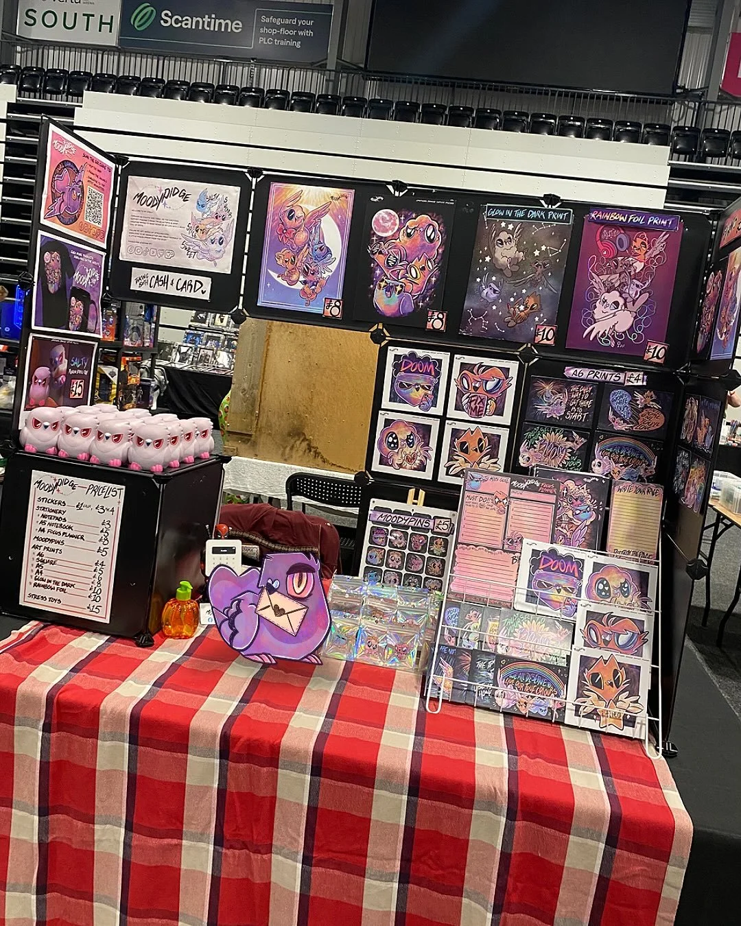 Back at it again at Newcastle Comic Con with @unleashedevents_uk! This will be my last event for a wee while, no doubt- gonna be preparing for and recovering from knee surgery in the next month- and it&rsquo;ll be the last event with my current brand