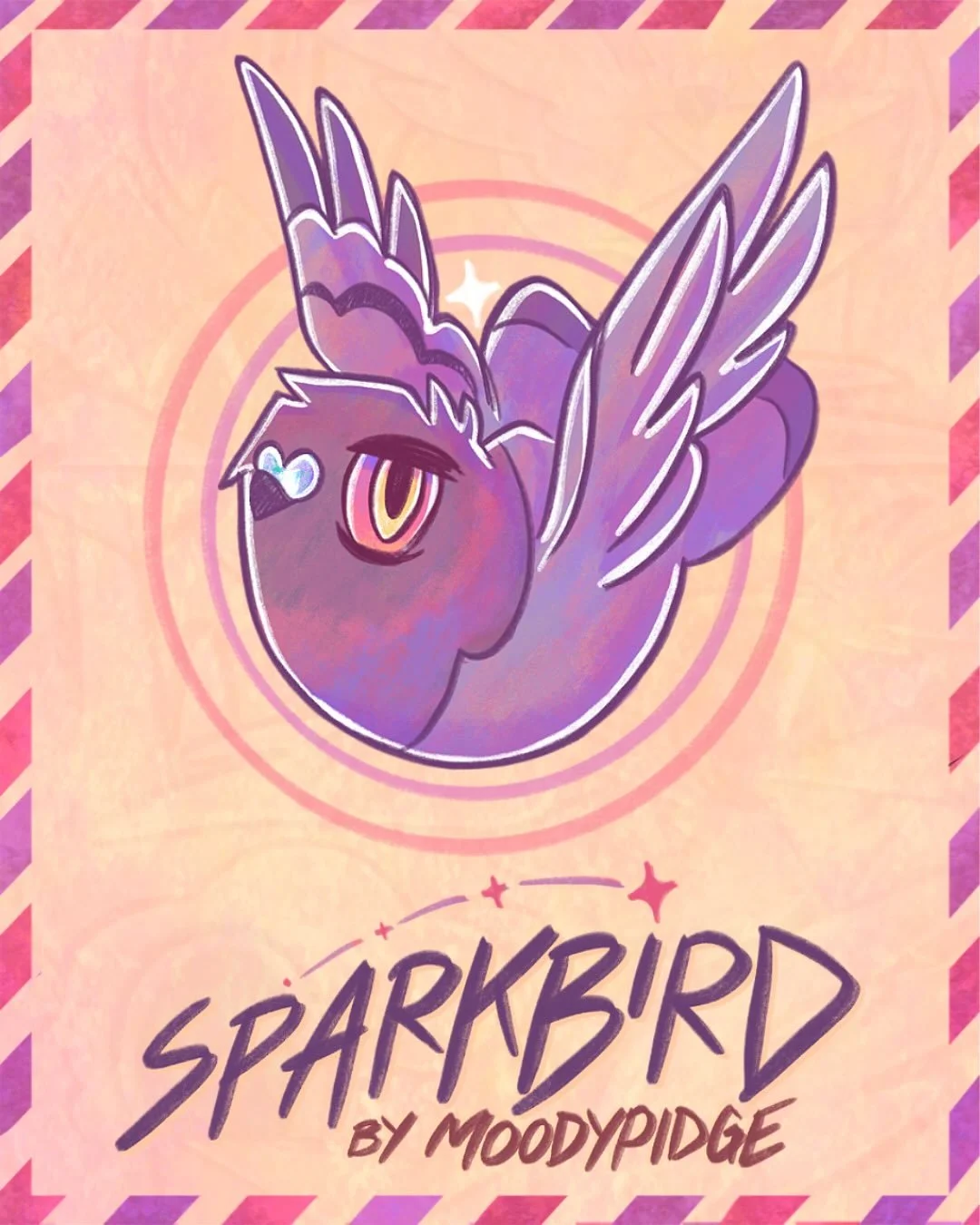 Going through a minor rebrand because ✨AESTHETIC✨
&ldquo;Spark bird&rdquo; is a birdwatching term, meaning the bird that got you interested in birdwatching. Pigeons are my main source of inspiration and it seemed a fitting name for my shop!
I&rsquo;m