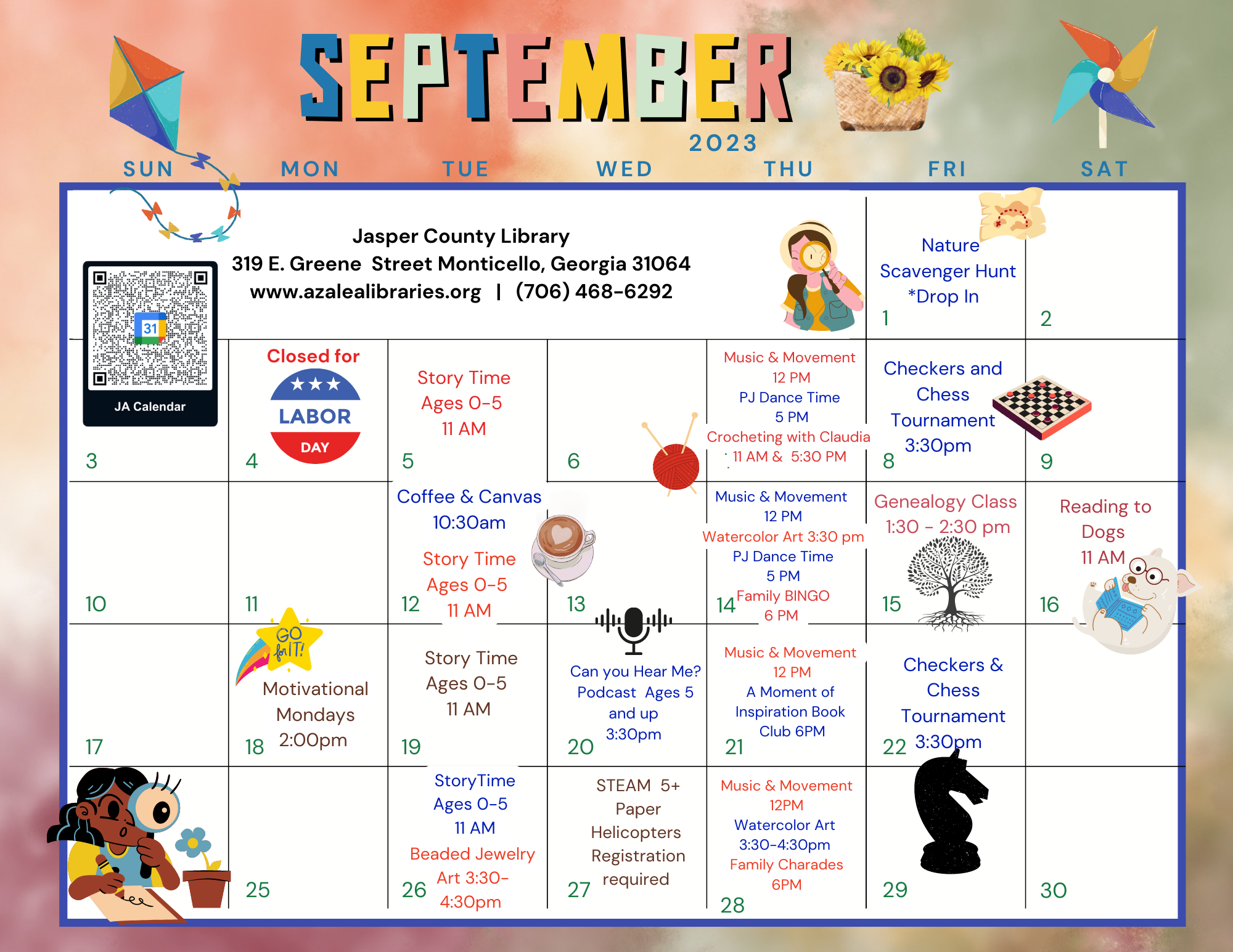 September 2023 Programs &amp; Events