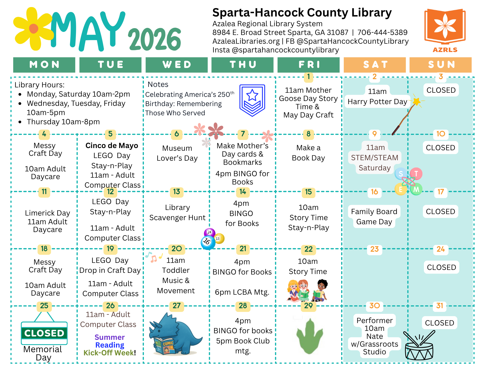 May 2026 Newslettter