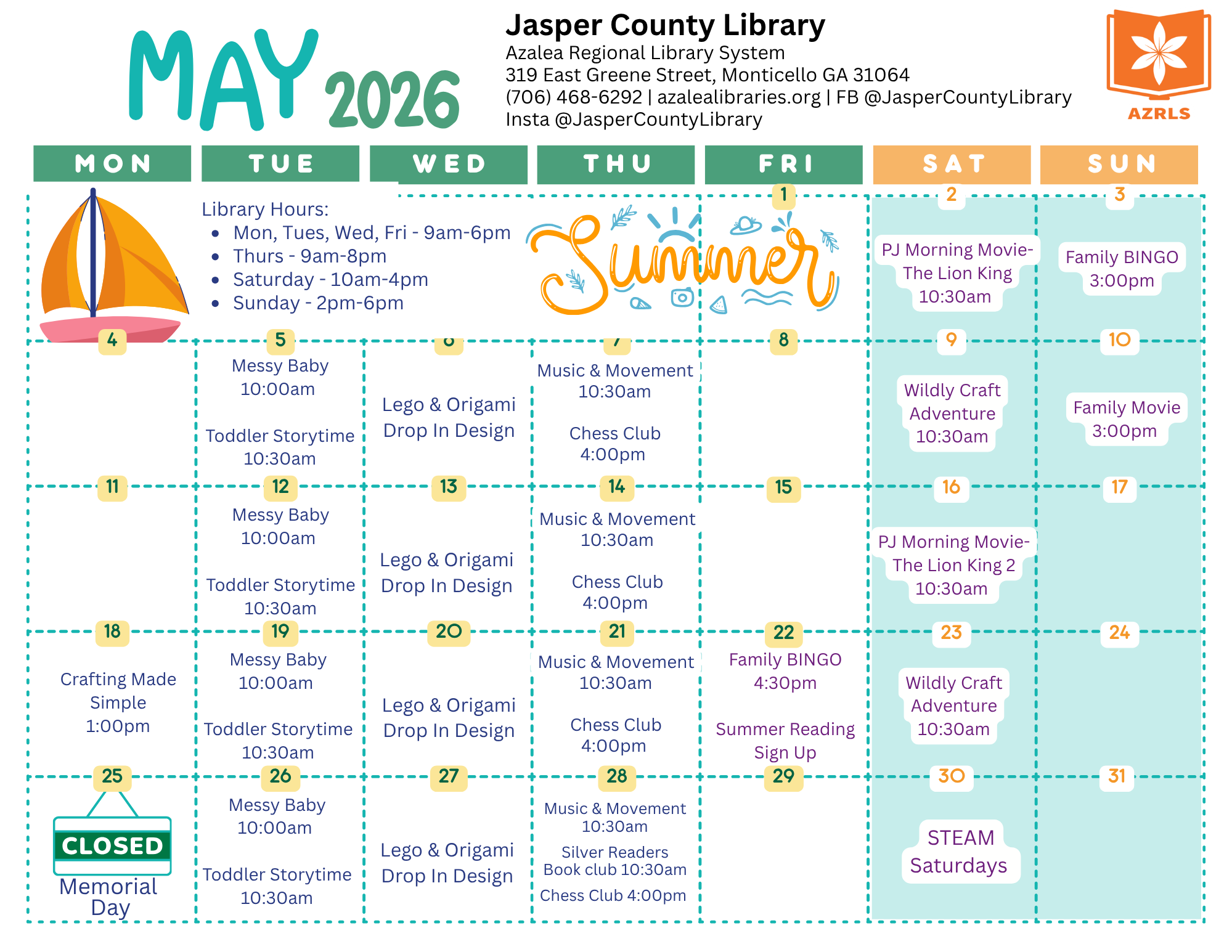 May 2026 Newsletter