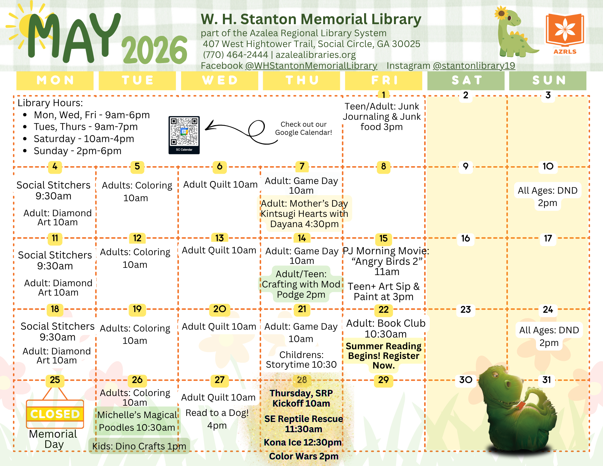 May 2026 Newsletter