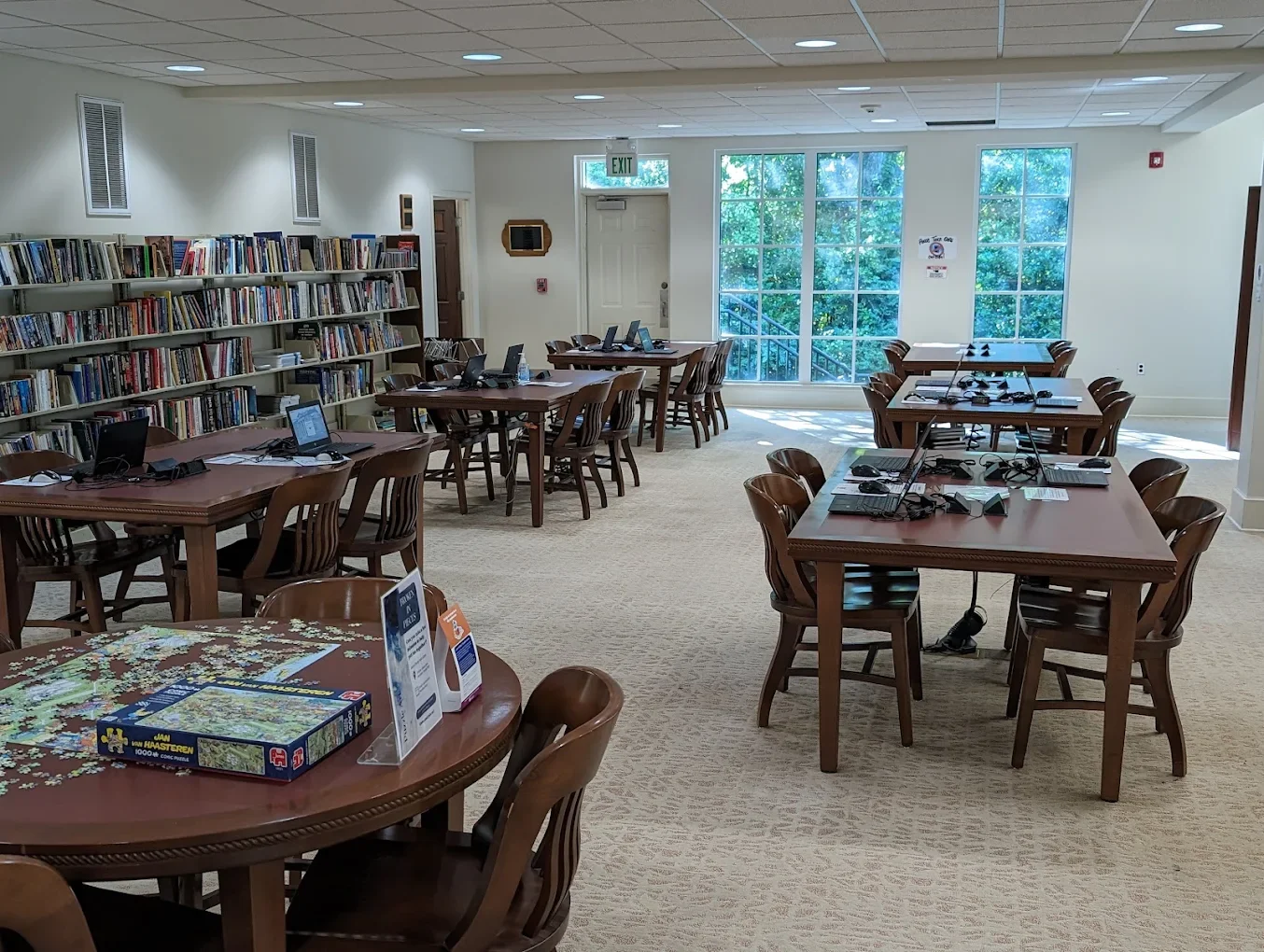 Patron Computer Area