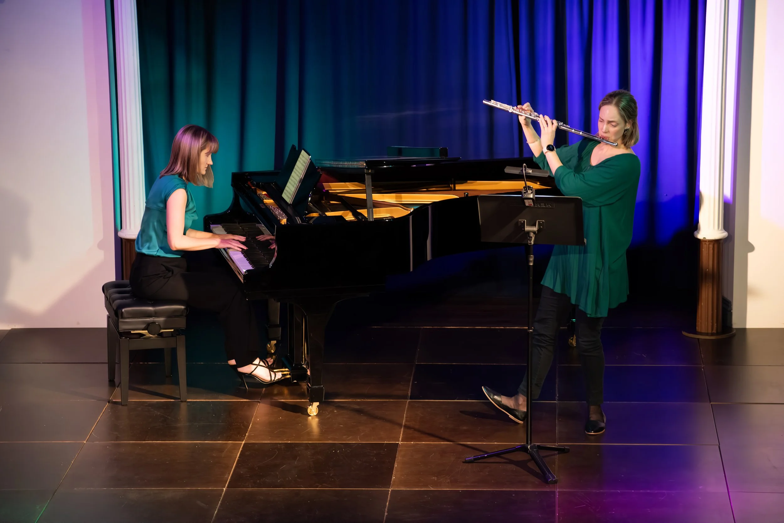International Women's Day concert with Tailleferre Ensemble's Nicky Crowe at Nottingham Trent University Hall, 2025