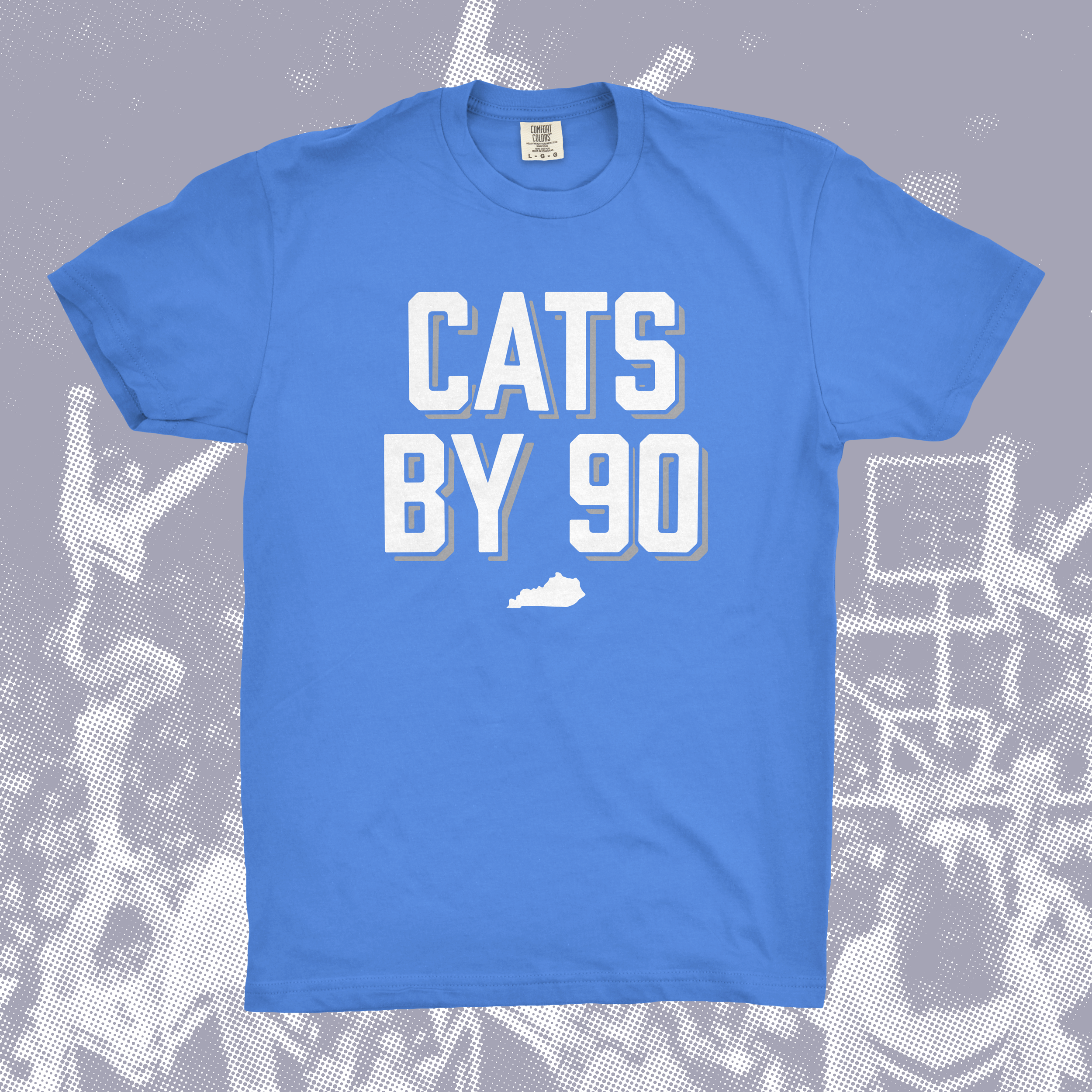 Cats By 90 Tee