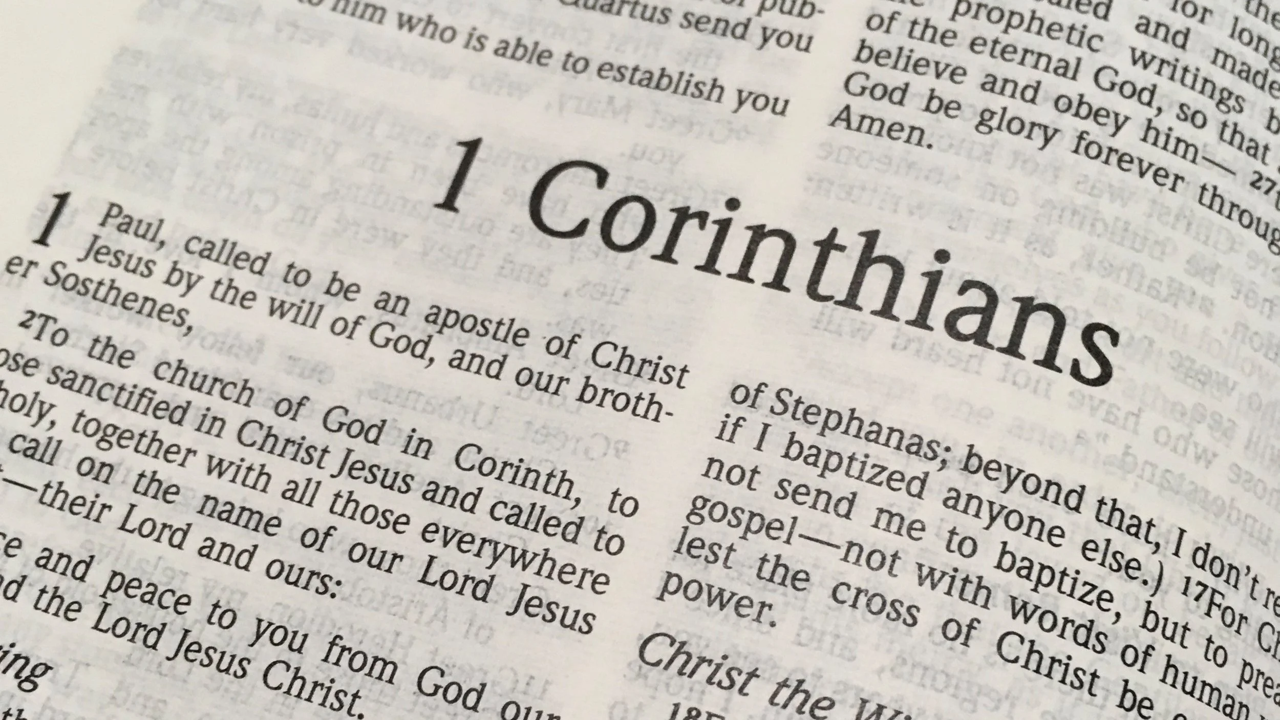 Vision of Belonging - 1 Cor 12:21-24