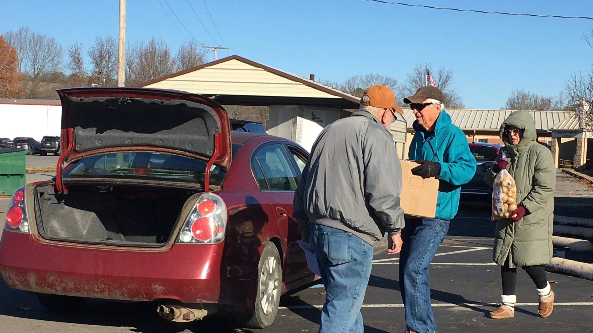 FOOD BOX DISTRIBUTION