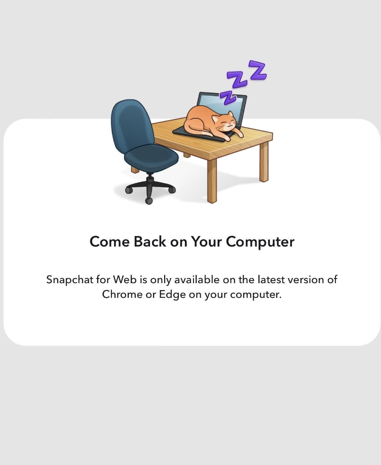 Snapchat for Web