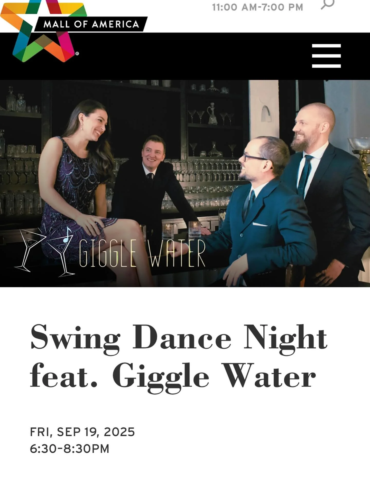 Grab your boogie shoes and get ready to swing the night away! Swing Dance Night returns to the Huntington&reg; Bank Rotunda Friday, September 19 featuring Giggle Water. The night&rsquo;s festivities will kick off at 6:30 p.m., with a dance class led 