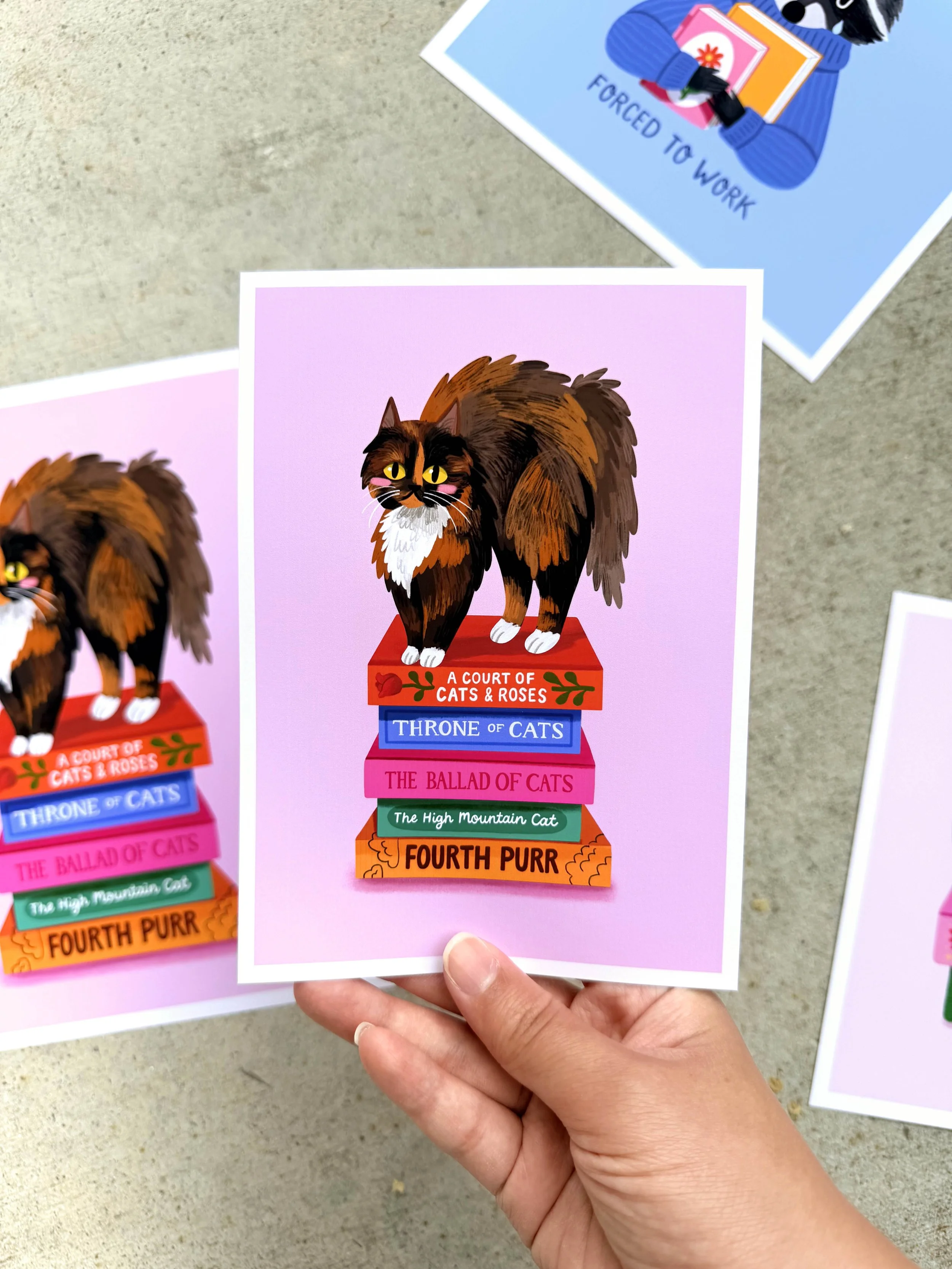 Spicy Tortie Art Print