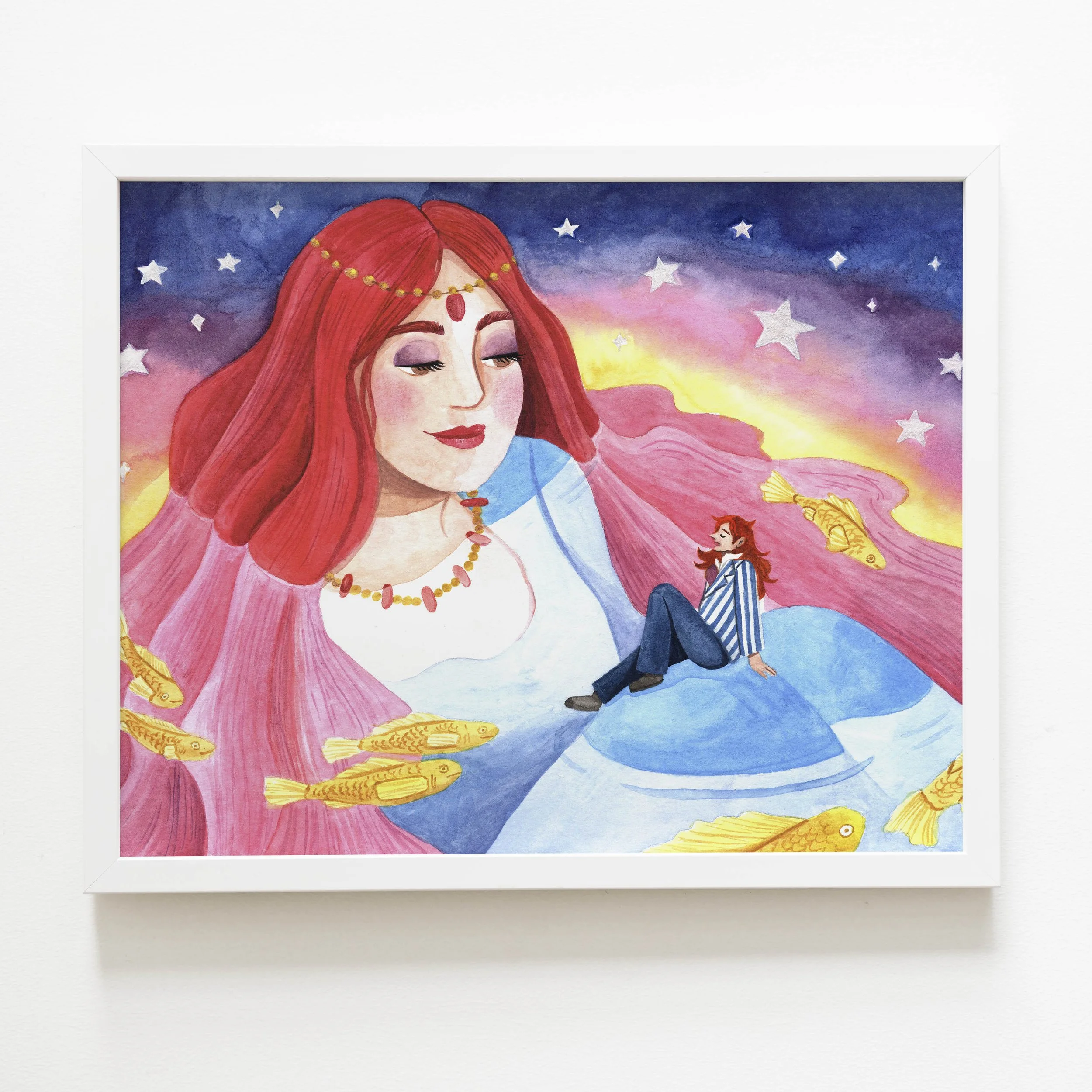Ponyo's Parents Art Print