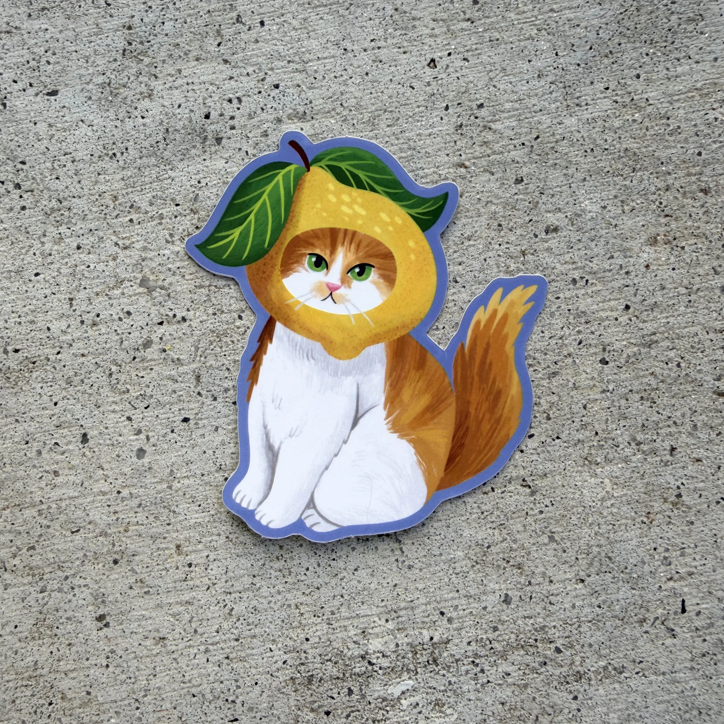 Lemon Luna Sticker