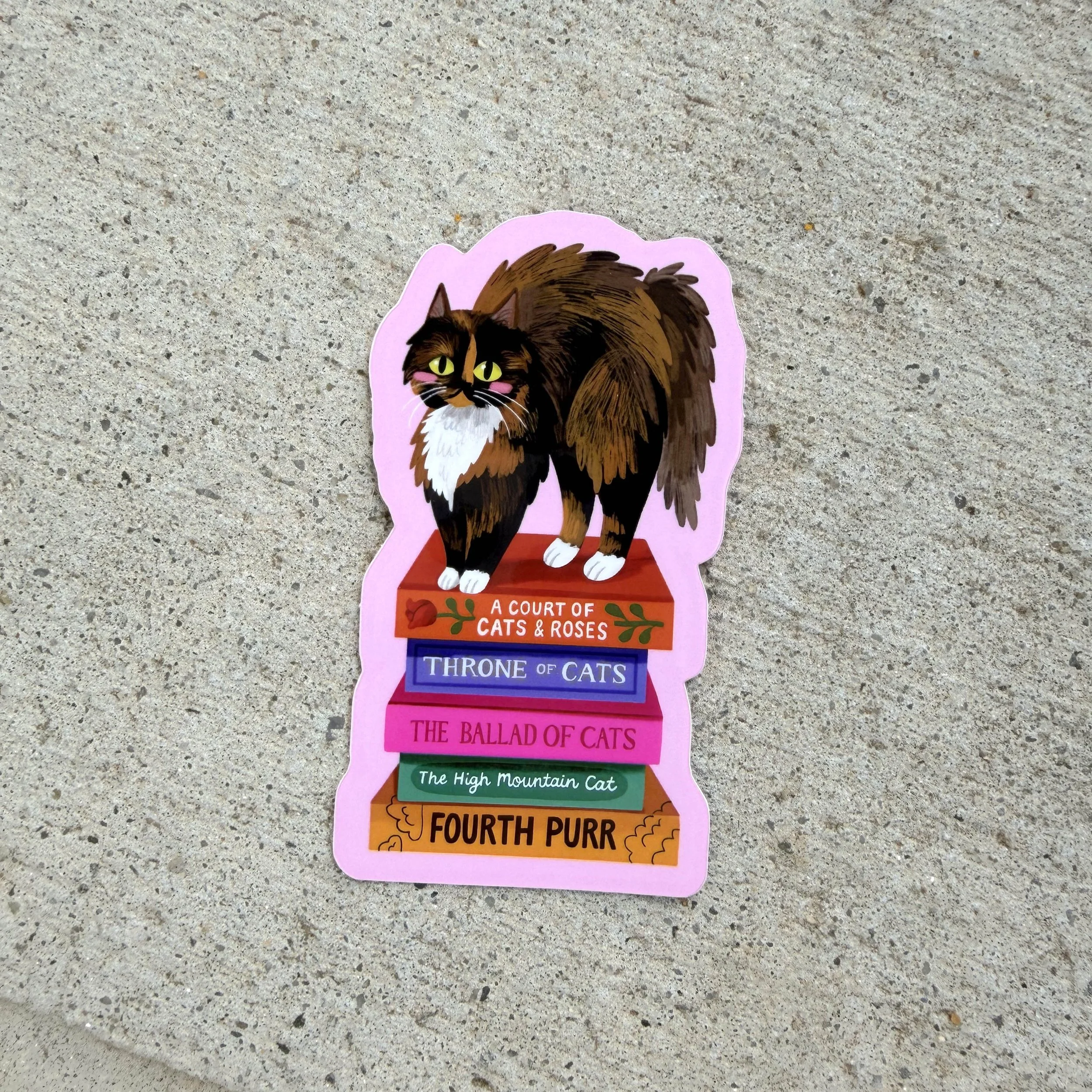Spicy Tortie Sticker