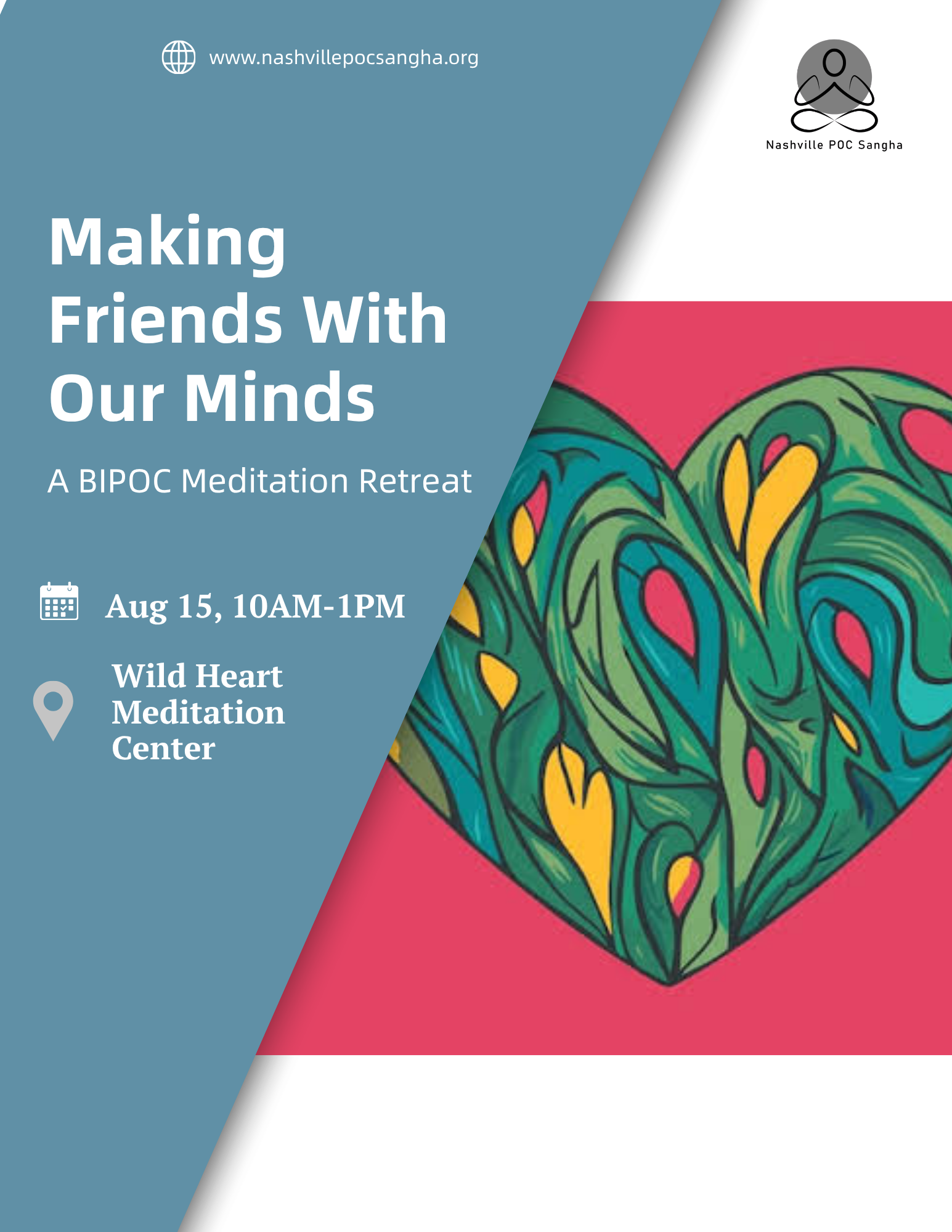Making Friends with our Minds: A BIPOC Retreat