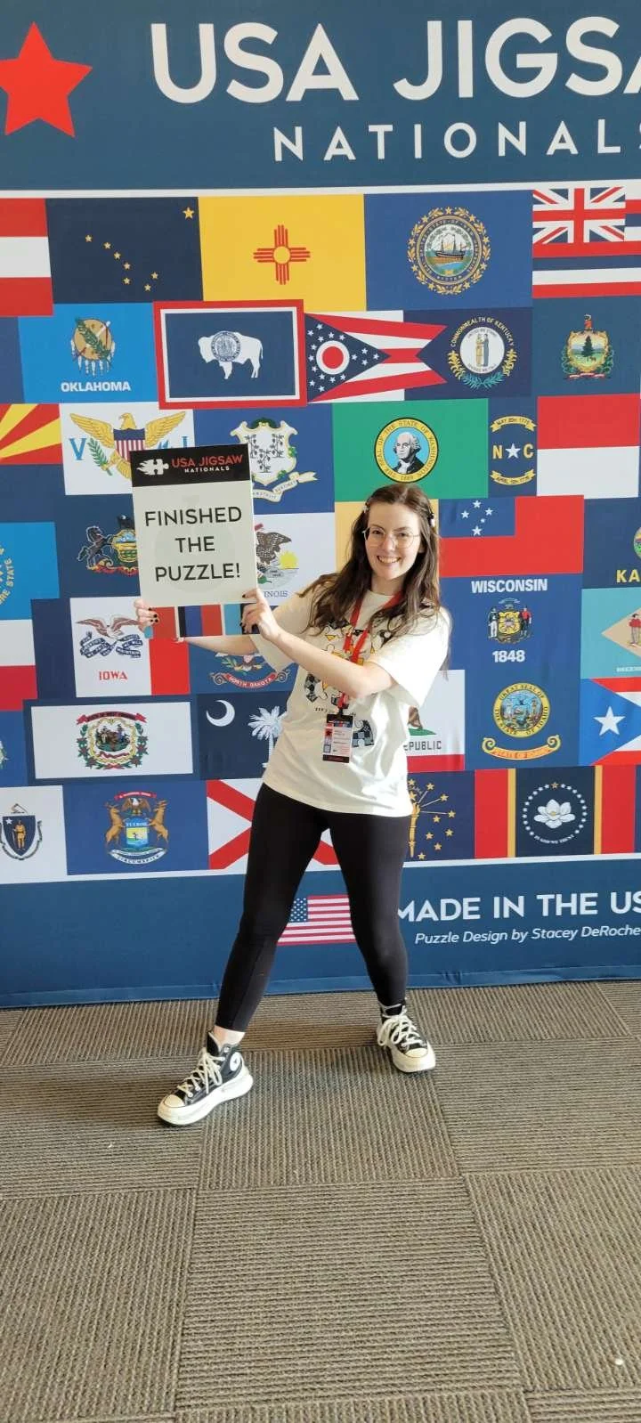 Nicole at USAJPA Nationals 2026 in Atlanta Georgia. Her first Nationals
