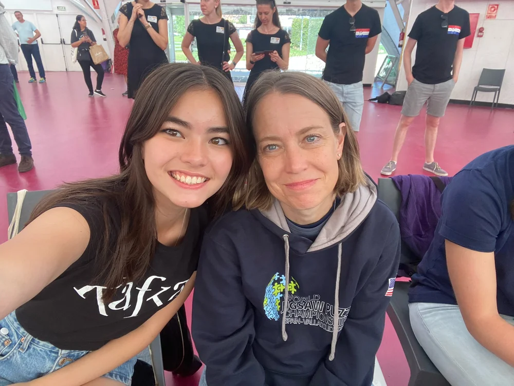 Andrea and Clara P. — USA Jigsaw Puzzle Association