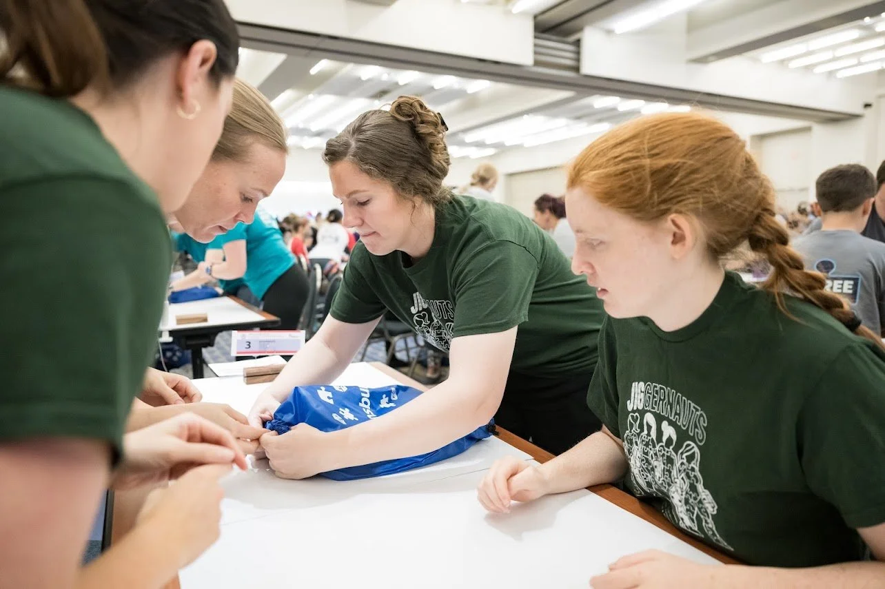 Team Jiggernauts at the 2025 USA Jigsaw Nationals