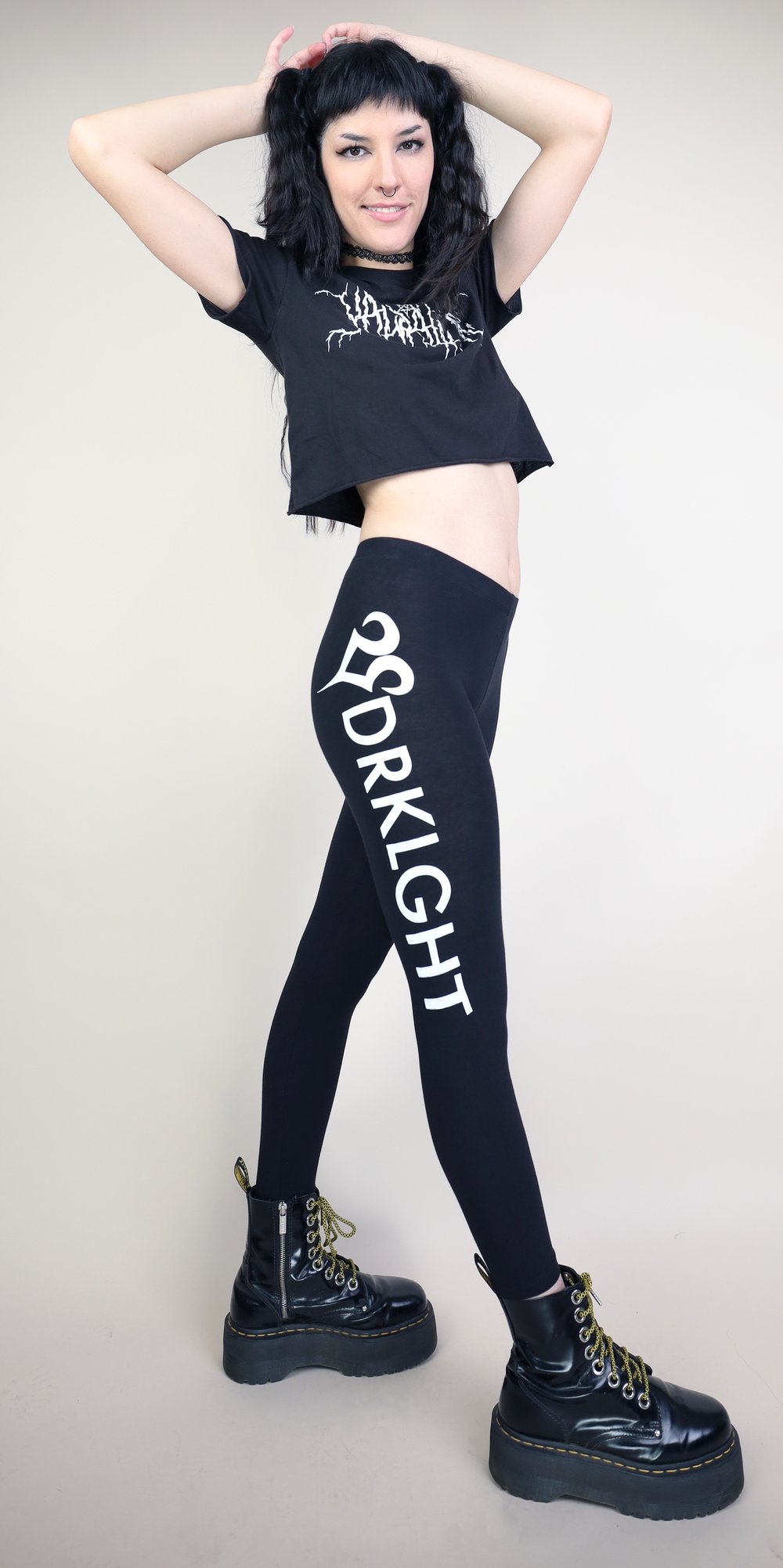 DRKLGHT Logo Leggings — DRKLGHT Clothing