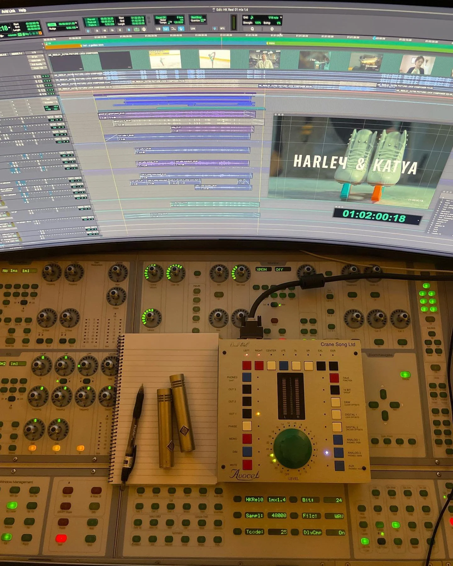 I&rsquo;m proud to share that Harley &amp; Katya will premiere on @abctv and iview tonight - Monday December 12th at 8:50pm.

I had the pleasure of mixing @roseriebl&rsquo;s beautiful, sensitive score for this inspiring, powerful, and devastating fea