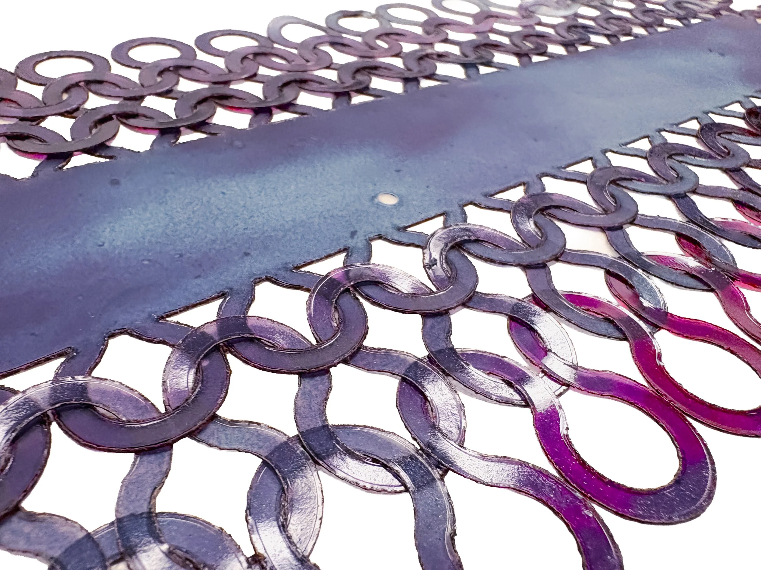 Laser Cut Woven Bioplastic