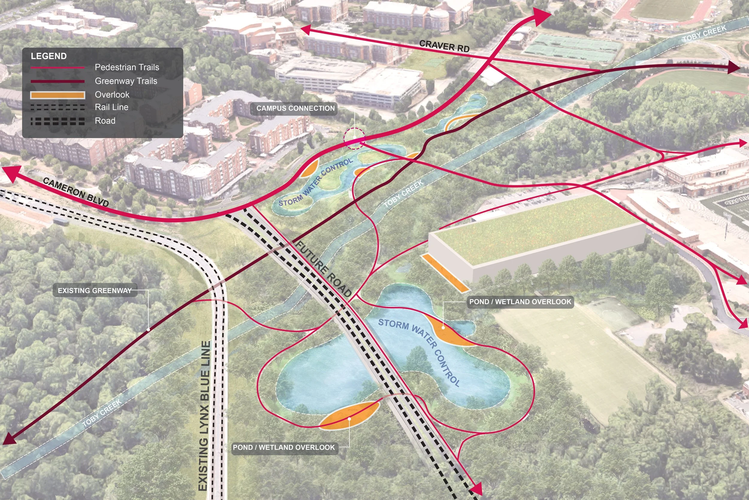 Toby Creek - Amenity Diagram