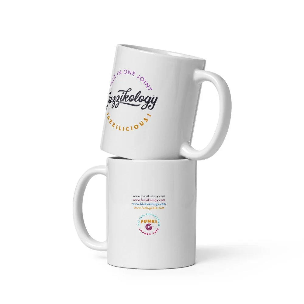 Jazzikology, 11 oz., White Glossy Mug