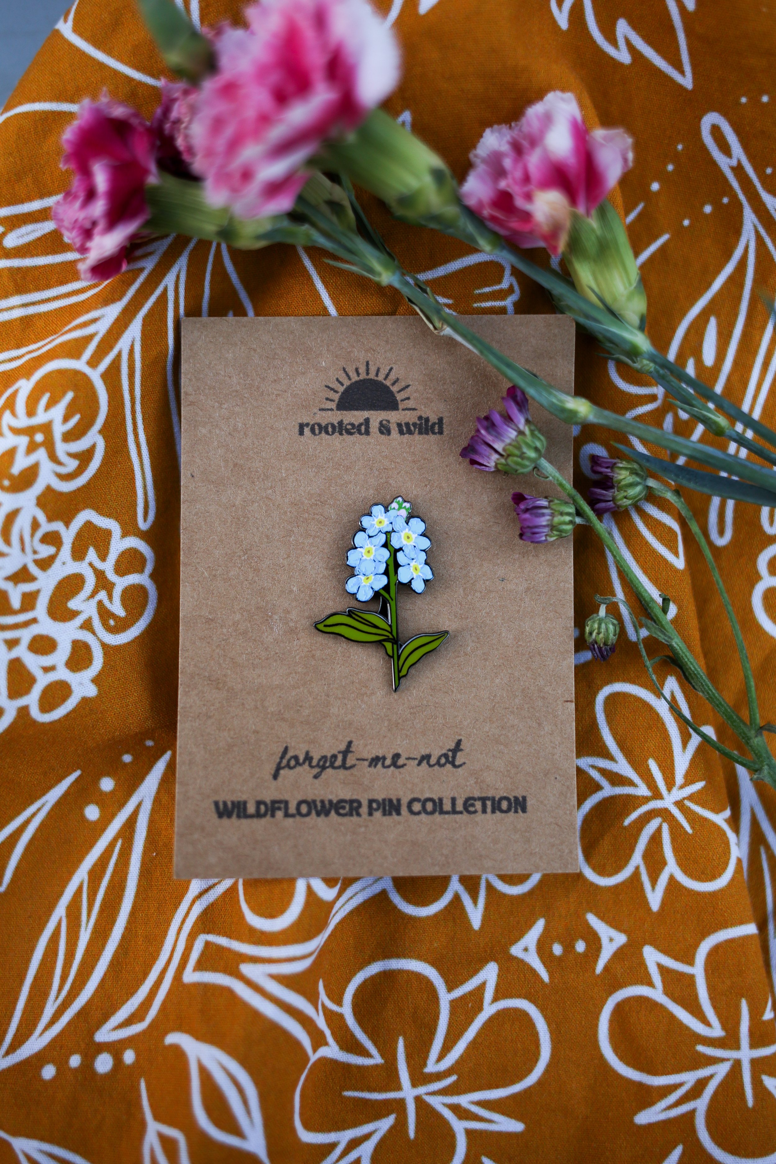 Forget-Me-Not pin